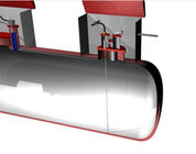 IP67 überfüllen Kraftstofftank-Niveauschalter der Verhinderungs-Rs232